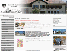 Tablet Screenshot of nussdorf-chiemgau.de